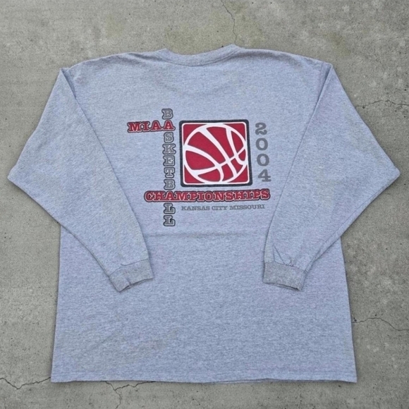 VTG MIAA Basketball Championship Mens Size 2XL 2004 Longsleve t-shirt - Picture 6 of 6